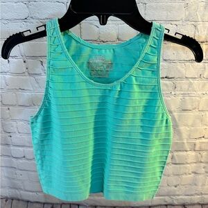Teal Sleeveless Women's Top